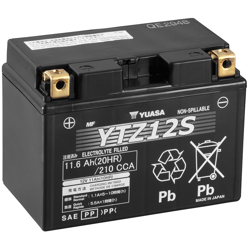 BATERÍA YUASA YTZ12-S PRECARGADA